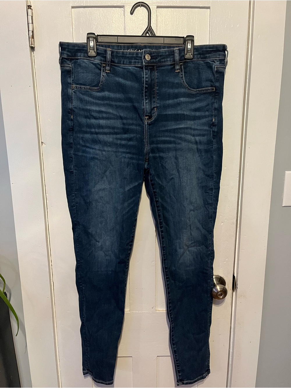 American Eagle Outfitters Women's Dark Indigo Skinny Jeans